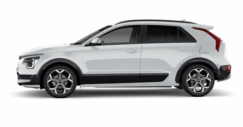 Renting Coches Kia Niro 1.6 GDi HEV Concept Clear White