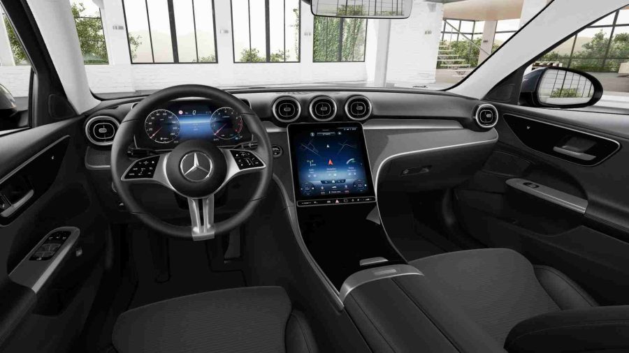 Renting Coches Mercedes Benz Clase C 200 Gris Grafito