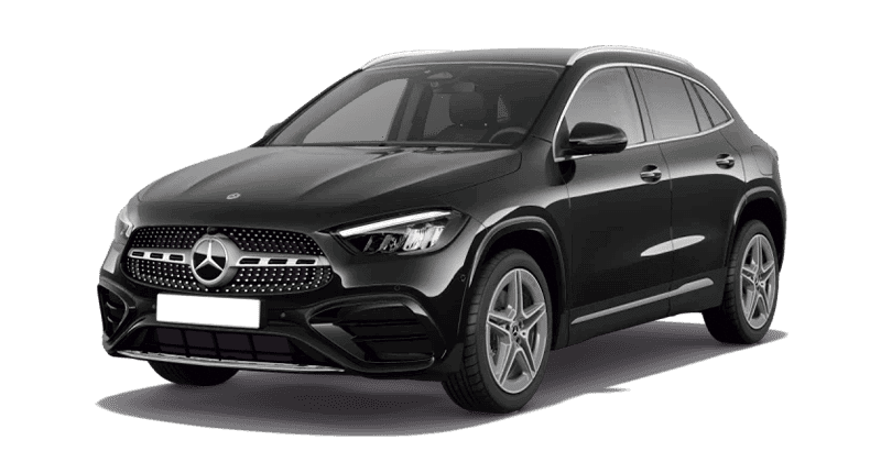 Renting Coches Mercedes Benz GLA-200 D AMG Line Negro Cosmos
