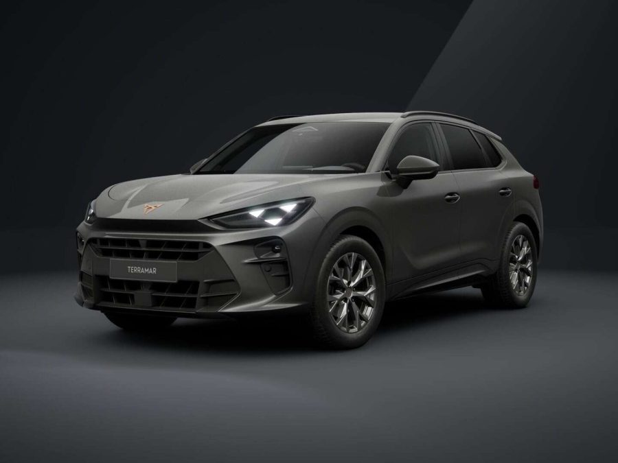 Renting Coches Cupra Terramar 1.5 eTSI DSG Gris Timanfaya