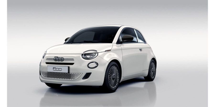 Renting Coches Fiat 500 MHEV Business Blanco Gelato