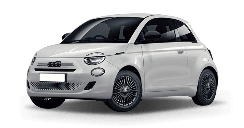 Renting Coches Fiat 500 MHEV Business Blanco Gelato