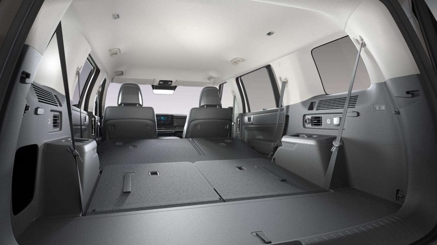 Renting Coches Hyundai Santa Fe 1.6T HEV 4X2 AT Tecno Cream White