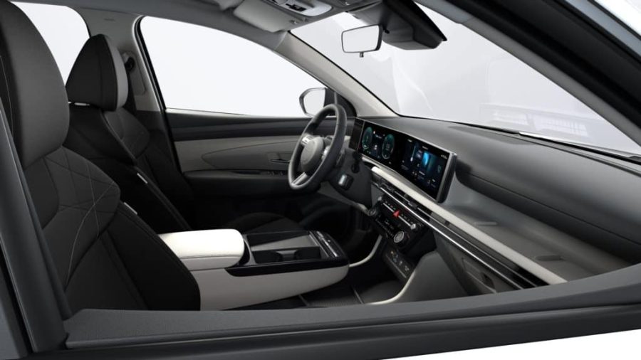 Renting Coches Hyundai Tucson 1.6T HEV AT Klass Atlas White