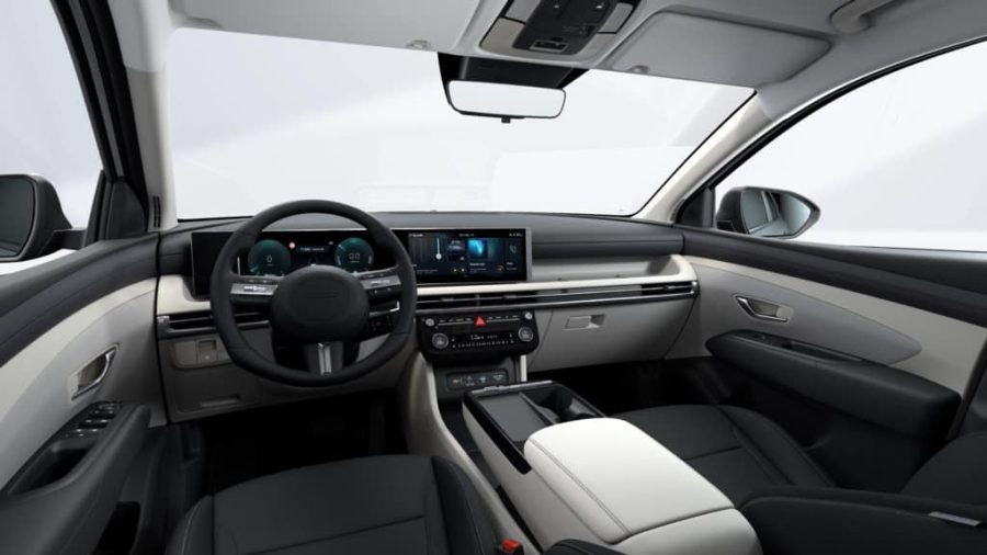 Renting Coches Hyundai Tucson 1.6T HEV AT Klass Atlas White
