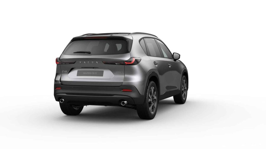 Renting Coches Mazda CX-5 2.5 e-Skyactiv-G MHEV FWD Aut. Centre-Line Machine Gray, Soul Red Crystal