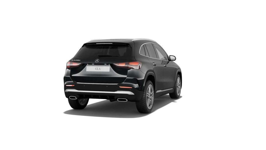 Renting Coches Mercedes Benz GLA 200 D AMG Line Negro Cosmos
