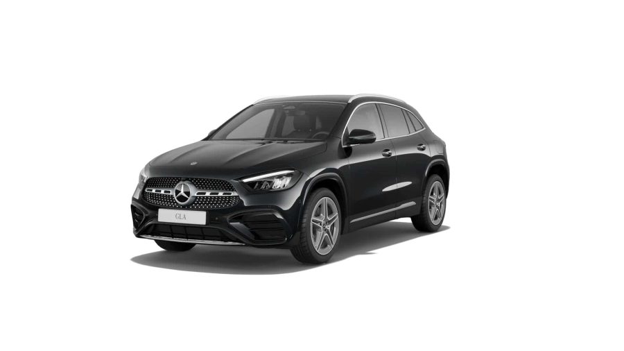 Renting Coches Mercedes Benz GLA 200 D AMG Line Negro Cosmos