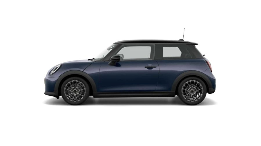 Renting Coches Mini Cooper C Favoured Indigo Sunset Blue, Legend Gray