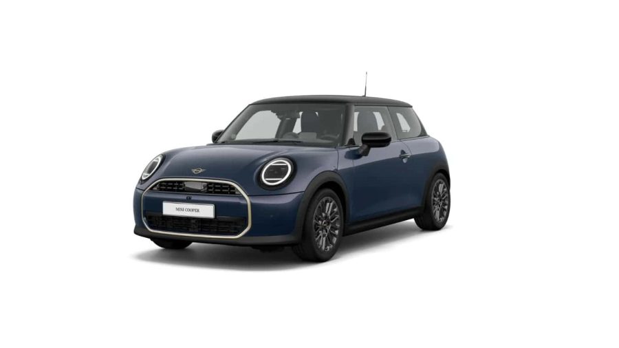 Renting Coches Mini Cooper C Favoured Indigo Sunset Blue, Legend Gray