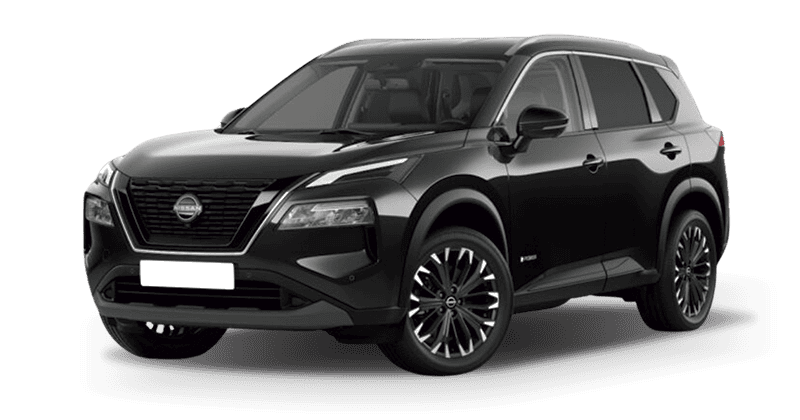 Renting Coches Nissan X-Trail-1.5 E-4ORCE 4×4 A/T N-Connecta Galaxy Black