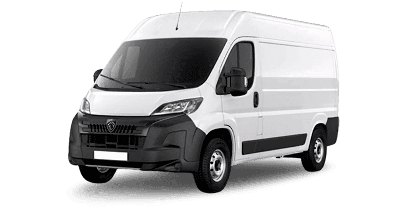 Renting Coches Peugeot Boxer 3.5 L2 H2 BHDI Blanco Hielo