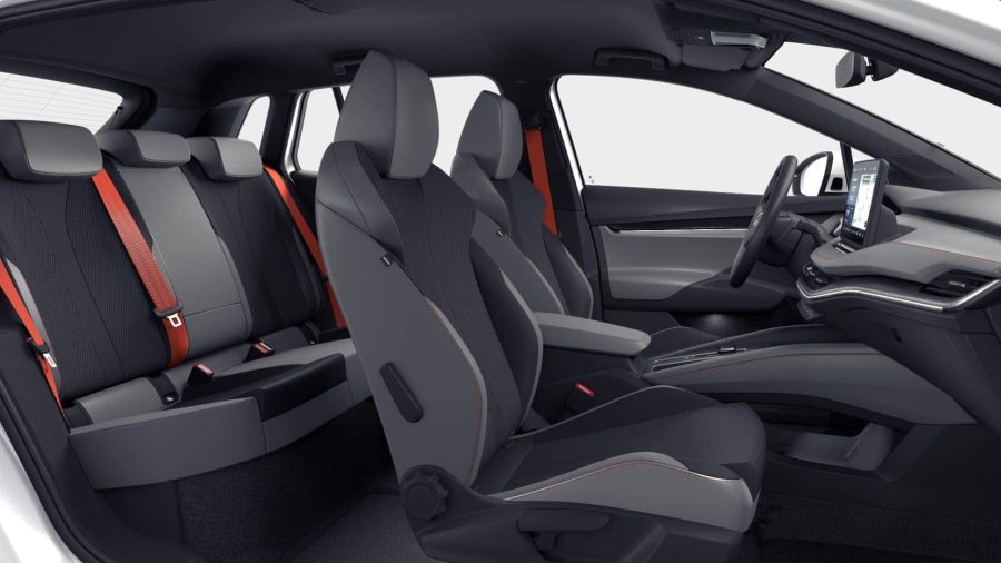 Renting Coches Skoda Elroq 85 Blanco Luna