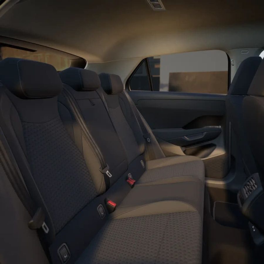 Renting Coches Volkswagen T-Roc 1.5 eTSI 85kW DSG MAS Blanco Punto, Gris Lobo