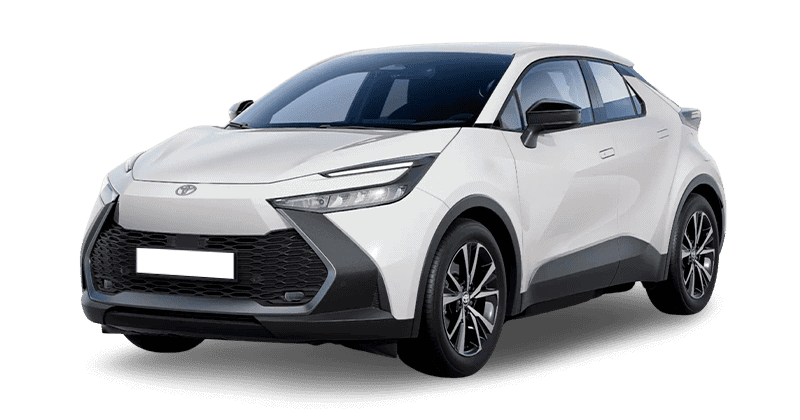 Renting Coches Toyota C-HR Hybrid 140 e-CVT 5P Advance Blanco Classic