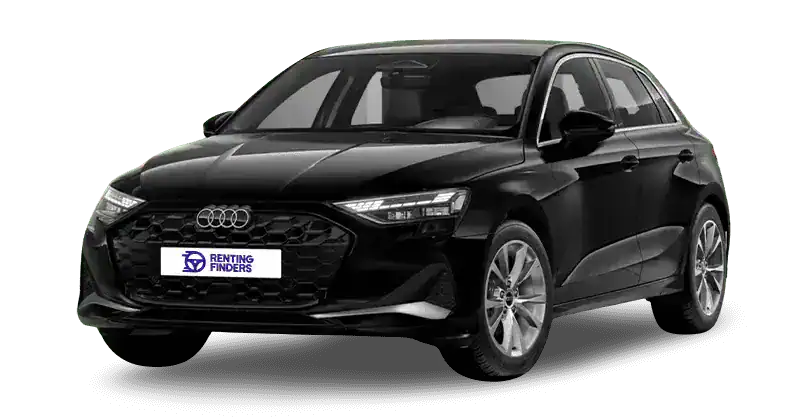 Renting Coches Audi A3 Sportback TFSi 85kW 6vel Advanced Negro