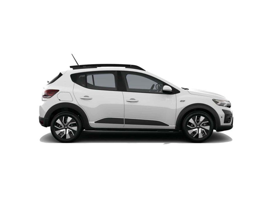Renting Coches Dacia Sandero Stepway Expression Go 74kW ECO-G Blanco Glaciar