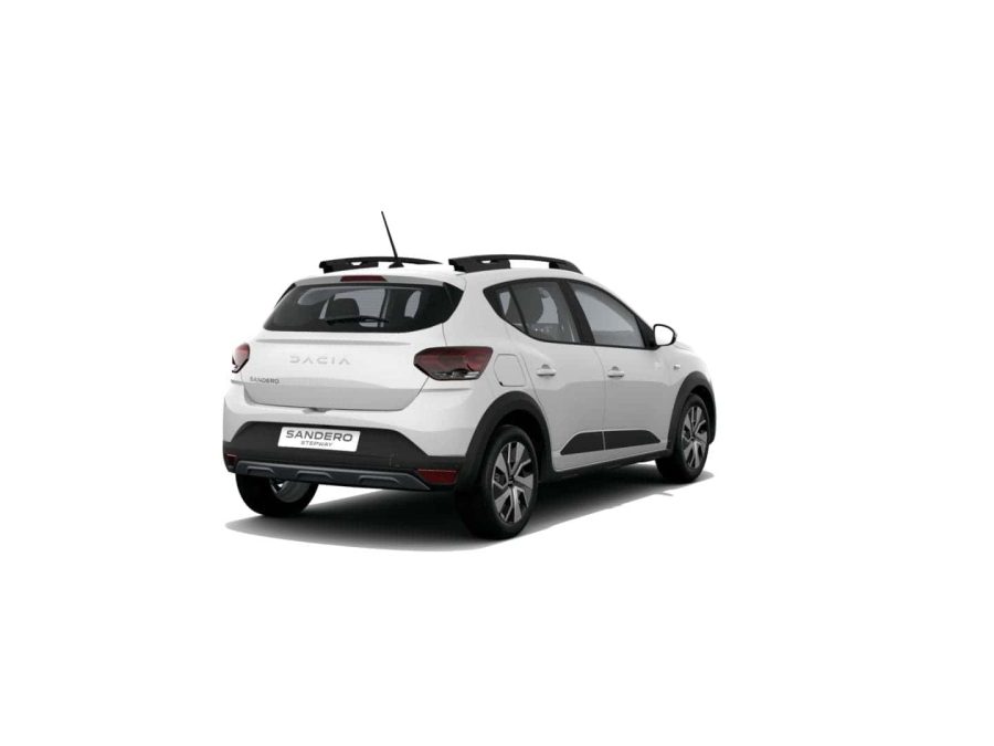 Renting Coches Dacia Sandero Stepway Expression Go 74kW ECO-G Blanco Glaciar