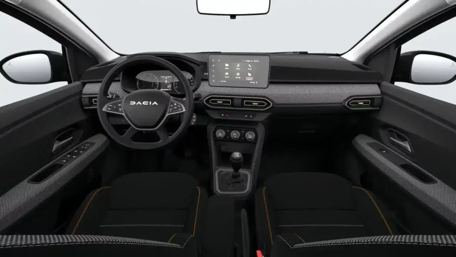 Renting Coches Dacia Sandero Stepway Expression Go 74kW ECO-G Blanco Glaciar