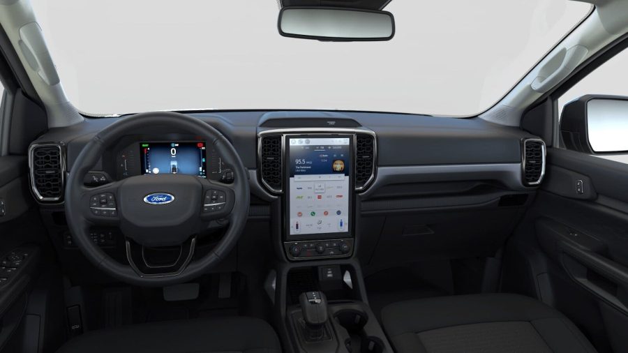 Renting Coches Ford Ranger XLT Doble Cabina 2.3 TIVCT PHEV Auto. Blanco