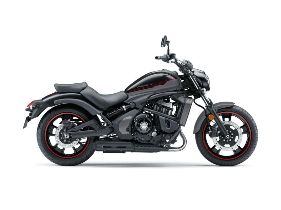 Renting Motos Kawasaki Vulcan S 650 Metallic Flat Spark Black / Metallic Flat Raw Graystone, Metallic Flat Spark Black