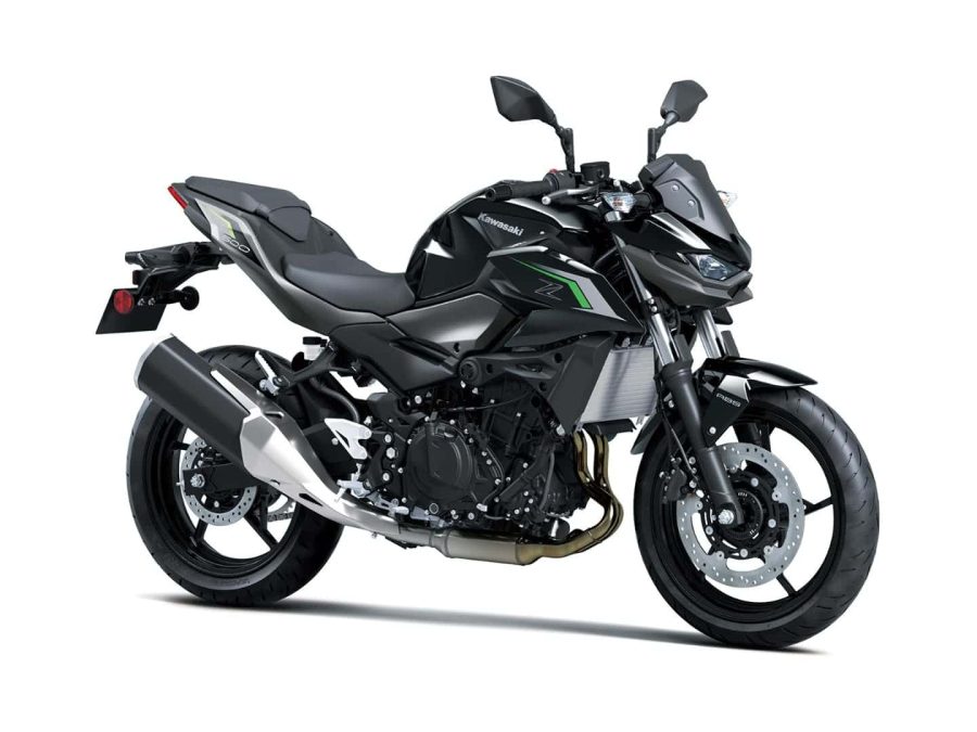 Renting Motos Kawasaki Z 500 Metallic Spark Black / Metallic Matte Graphenesteel Gray