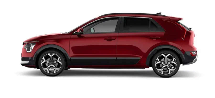 Renting Coches Kia Niro 1.6 HEV Concept Runway Red, Clear White, Aurora Black, Steel Gray, Interstellar Gray