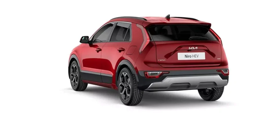 Renting Coches Kia Niro 1.6 HEV Concept Runway Red, Clear White, Aurora Black, Steel Gray, Interstellar Gray