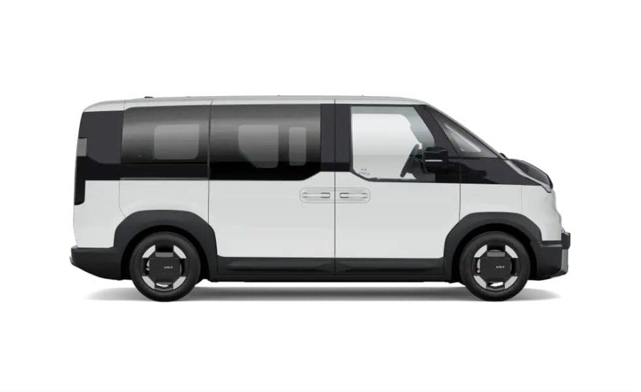 Renting Coches Kia PV5 Passenger L2 H1 LR Plus Clear White, Steel Gray, Aurora Black