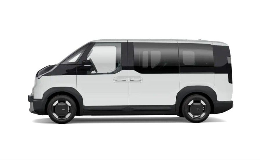 Renting Coches Kia PV5 Passenger L2 H1 LR Plus Clear White, Steel Gray, Aurora Black