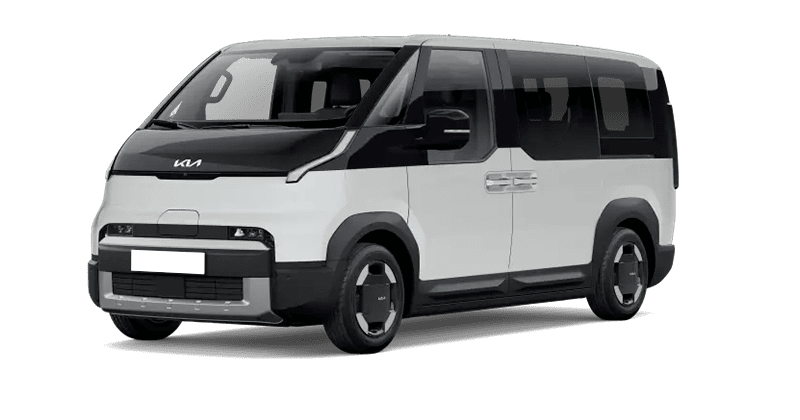Renting Coches Kia PV5 Passenger L2 H1 LR Plus Clear White, Steel Gray, Aurora Black