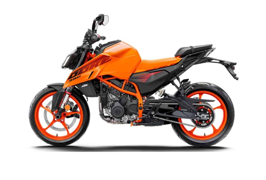 Renting Motos KTM Duke 390 Orange, Blue
