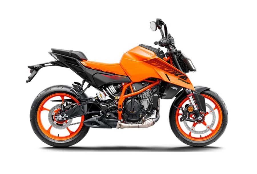 Renting Motos KTM Duke 390 Orange, Blue