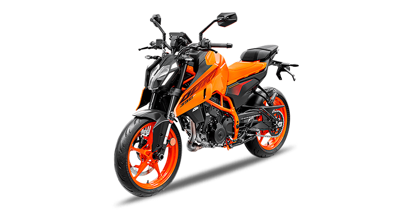 Renting Motos KTM Duke 390 Orange, Blue
