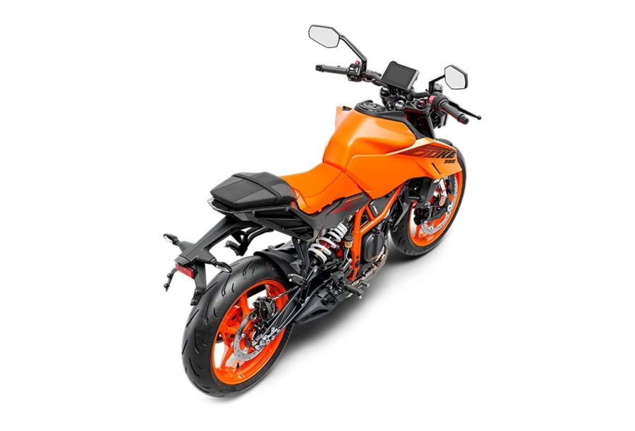 Renting Motos KTM Duke 390 Orange, Blue