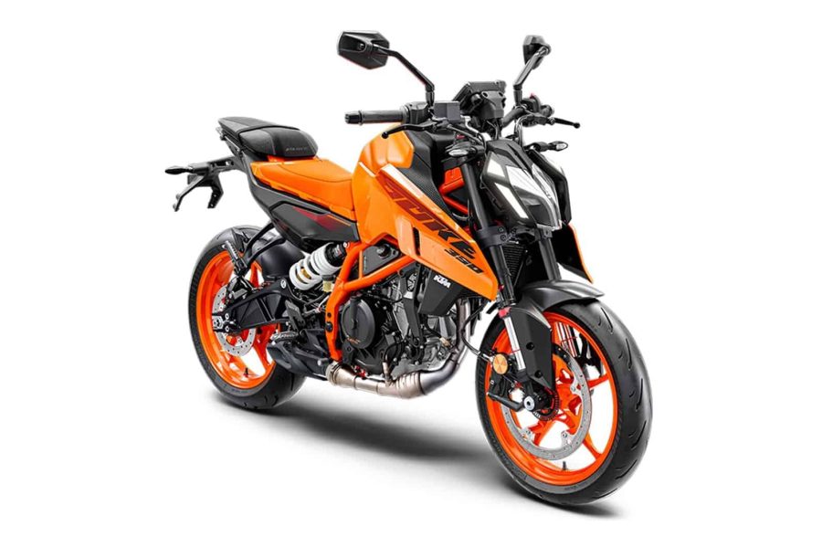 Renting Motos KTM Duke 390 Orange, Blue