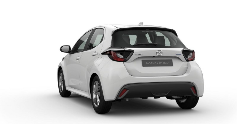 Renting Coches Mazda 2 1.5 CVT Centre-Line Lunar White