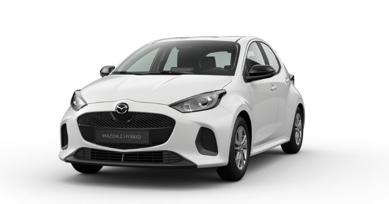 Renting Coches Mazda 2 1.5 CVT Centre-Line Lunar White