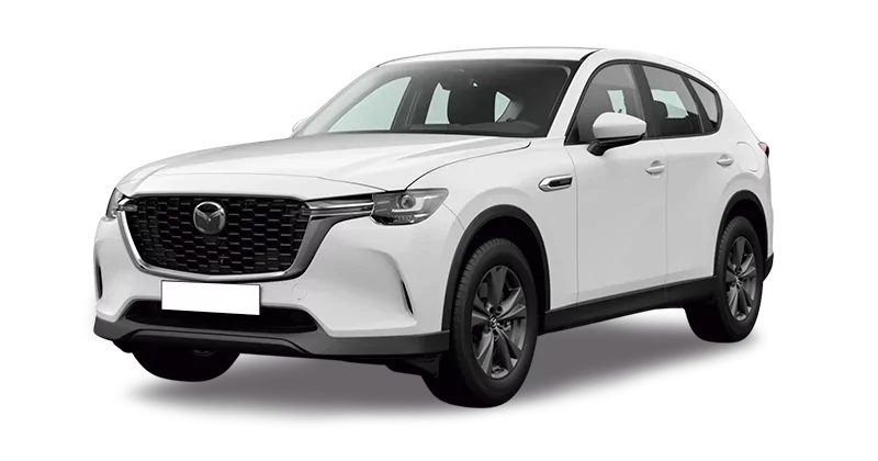 Renting Coches Mazda CX-60-3.3 e-SKYACTIV D MHEV Prime Line 8AT RWD Blanco