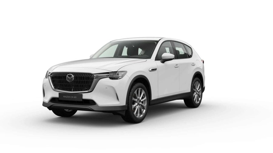 Renting Coches Mazda CX-60 2.5 e-SKYACTIV PHEV 8AT AWD Exclusive-line Artic White