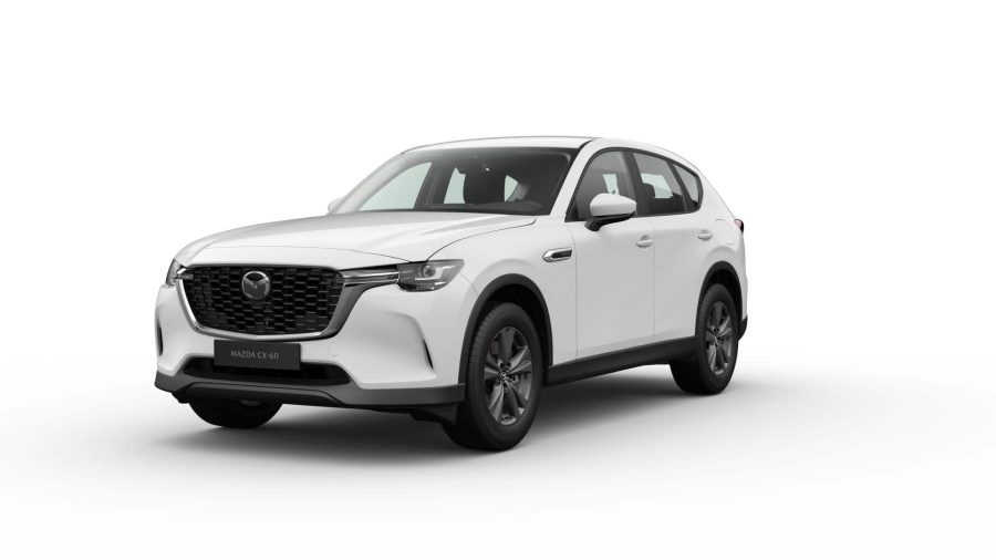 Renting Coches Mazda CX-60 3.3 e-SKYACTIV D MHEV Prime Line 8AT RWD Blanco