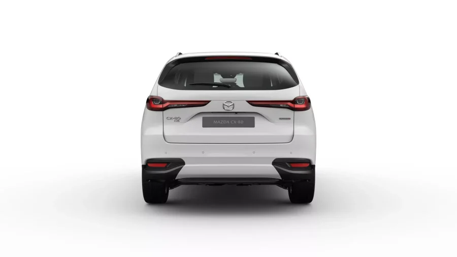 Renting Coches Mazda CX-80 3.3 D MHEV Exclusive-Line Blanco