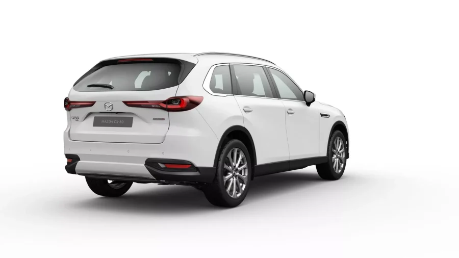 Renting Coches Mazda CX-80 3.3 D MHEV Exclusive-Line Blanco