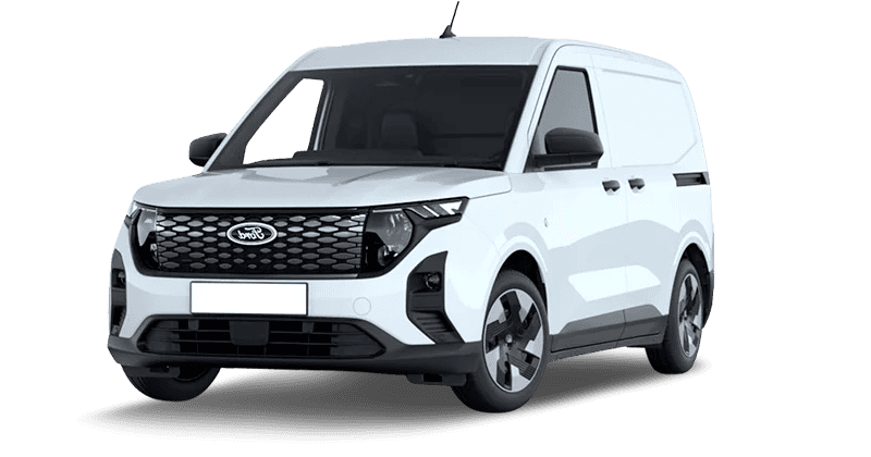 Renting Coches Ford TRANSIT COURIER Van BEV 54kWh 100kW Trend Auto Blanco