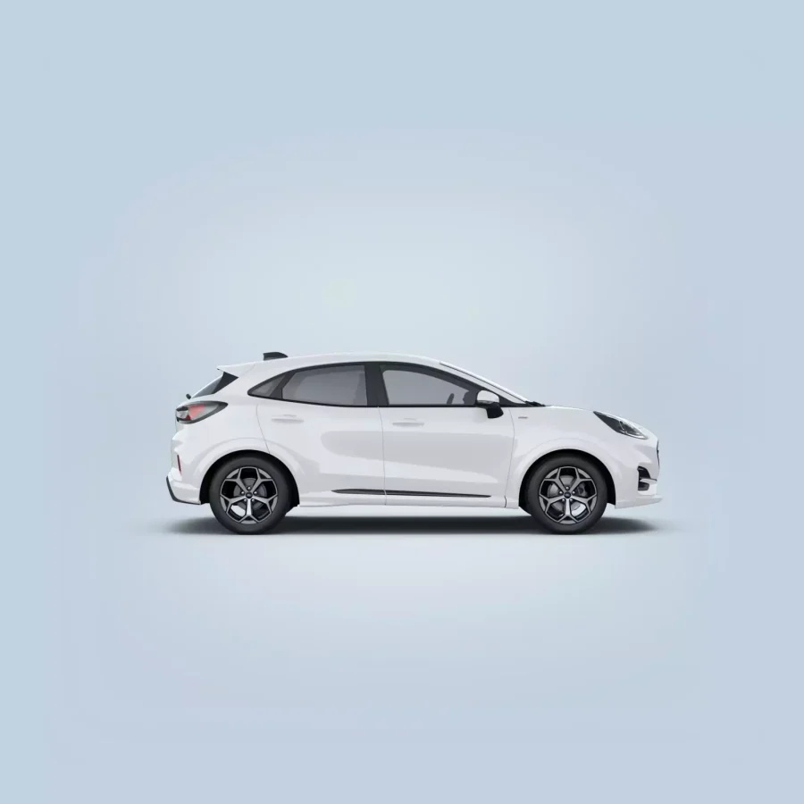 Renting Coches Ford Puma 1.0 EcoBoost MHEV ST-Line Blanco Frozen
