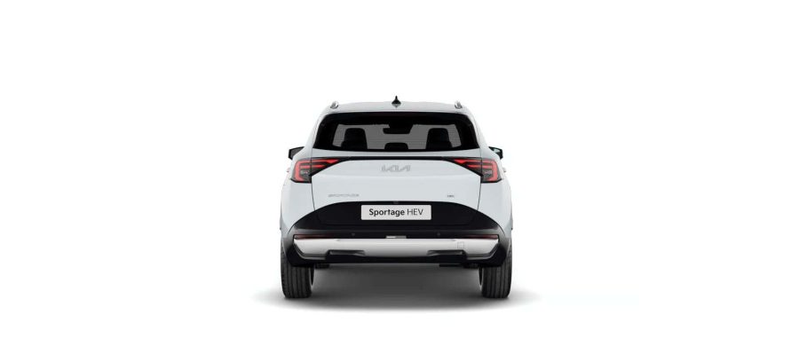 Renting Coches Kia Sportage 1.6 T-GDi HEV 176kW Drive 4×2 Cassa White, Lunar Silver