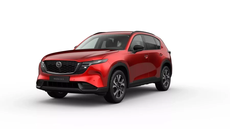 Renting Coches Mazda CX-5 2.5 Sky MHEV AT FWD Exclusive-Line Soul Red Crystal