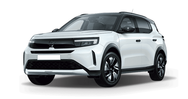Renting Coches Opel Frontera-1.2T XHT Hybrid eDCT 107kW GS Arktis White