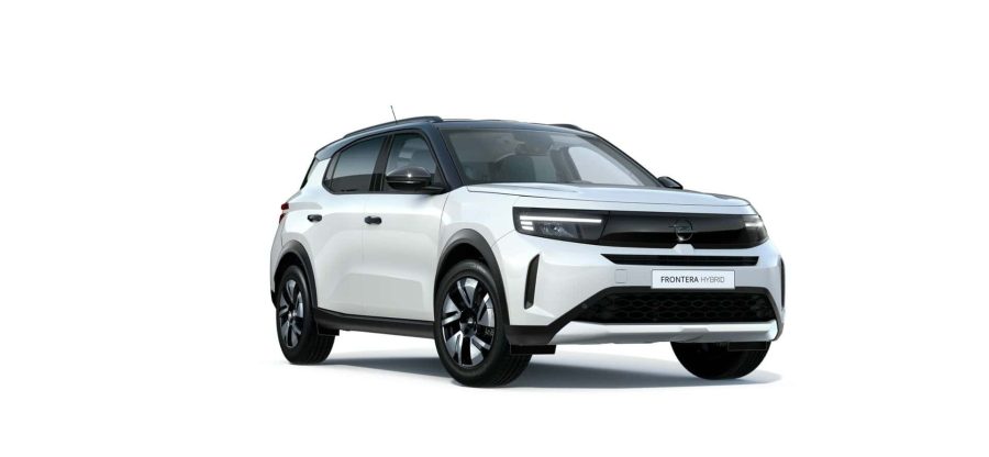 Renting Coches Opel Frontera 1.2T XHT Hybrid eDCT 107kW GS Arktis White