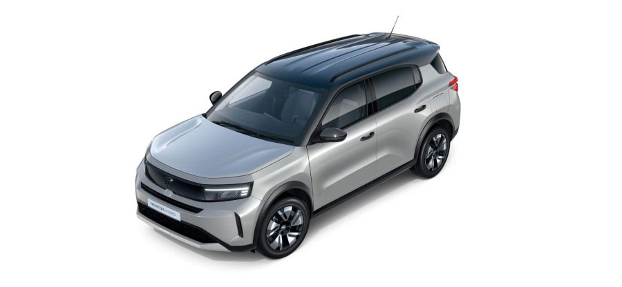 Renting Coches Opel Frontera 1.2T XHT Hybrid eDCT6 107kW Ultimate Kristall Silver, Arktis White